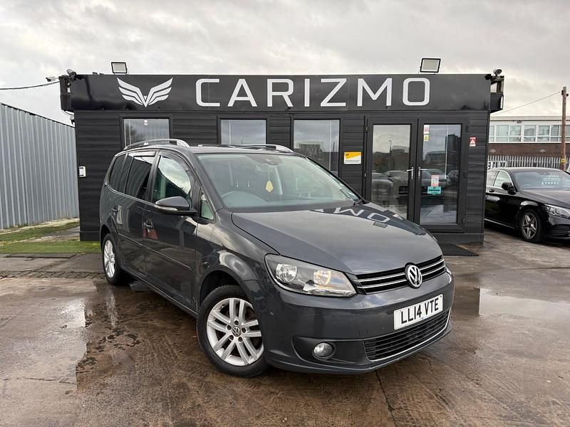 Used VW Touran SE 105 HP (77 kW) 2014 Grey MPV