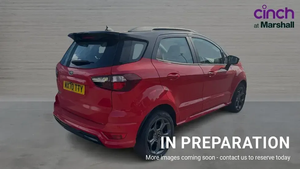 Used Ford Ecosport ST-Line 125 HP (91 kW) 2020 Red SUV