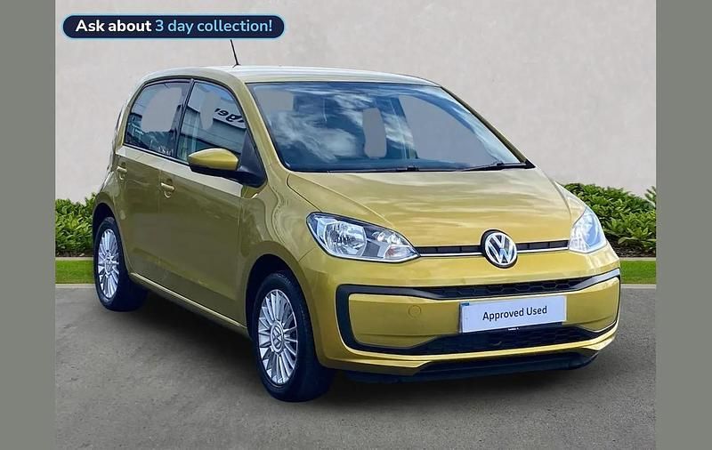 Used VW up! move up! 58 HP (42 kW) 2017 Yellow Hatchback