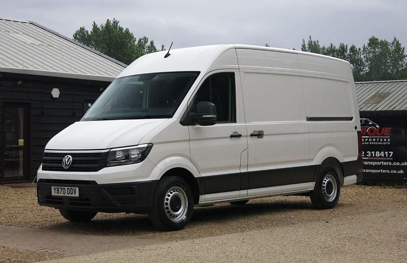 White Used 2020 VW Crafter Trendline Van | £13,995 (Good price) - Image 1/2