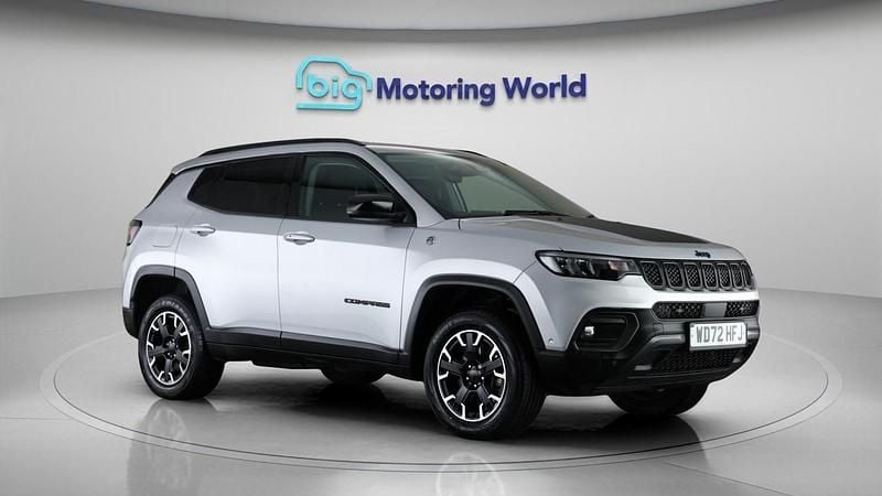 Grey Used 2022 Jeep Compass Trailhawk SUV | £14,700 - Image 1/4