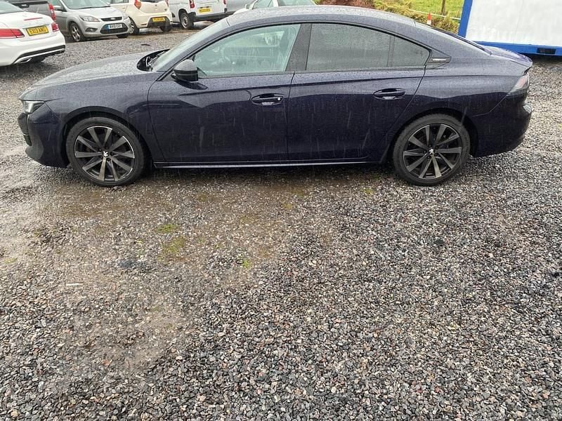 Used Peugeot 508 GT-line 130 HP (95 kW) 2020 Blue Hatchback