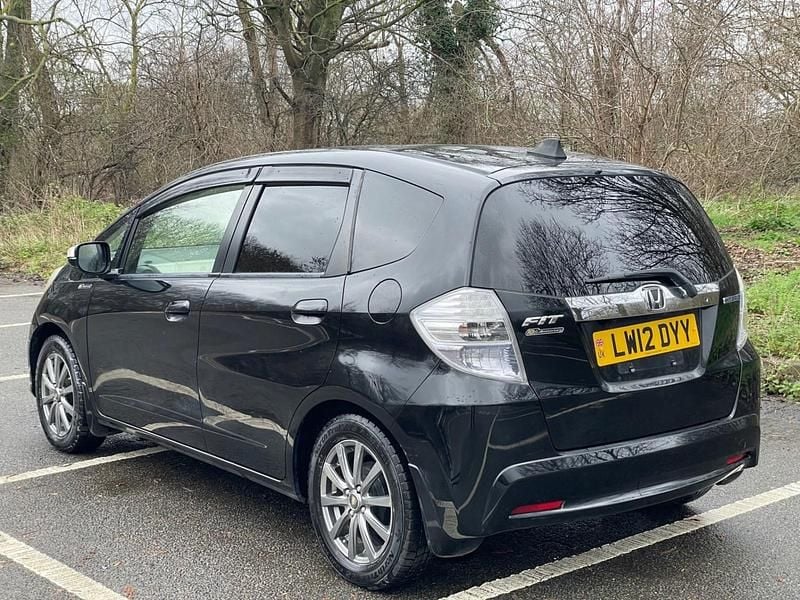 Begagnad Honda Jazz 2012 Svart Halvkombi