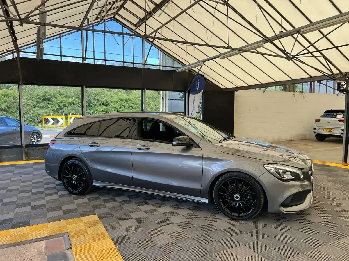 Used Mercedes CLA220 AMG line 2018 Grey Coupe
