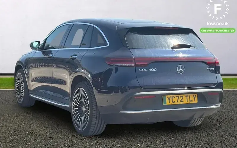 Used Mercedes EQC400 AMG Line Premium 300 kW (408 HP) 2023 Blue SUV