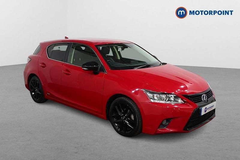 Red Used 2016 Lexus CT200h Sport Line Hatchback | £13,699 (Fair price) - Image 1/4