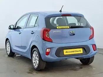 Used Kia Picanto 2019 Blue Hatchback