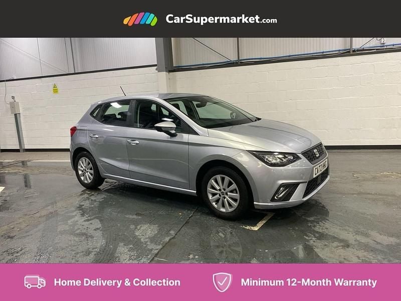 Silver Used 2022 Seat Ibiza SE Hatchback | £12,897 (Good price) - Image 1/4