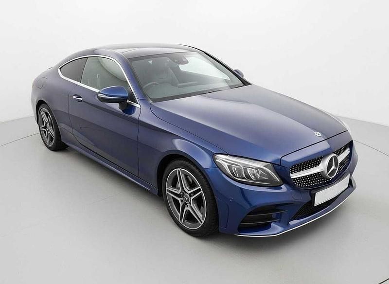 Blue Used 2020 Mercedes C200 AMG Line Premium Coupe | £19,290 (Fair price) - Image 1/4
