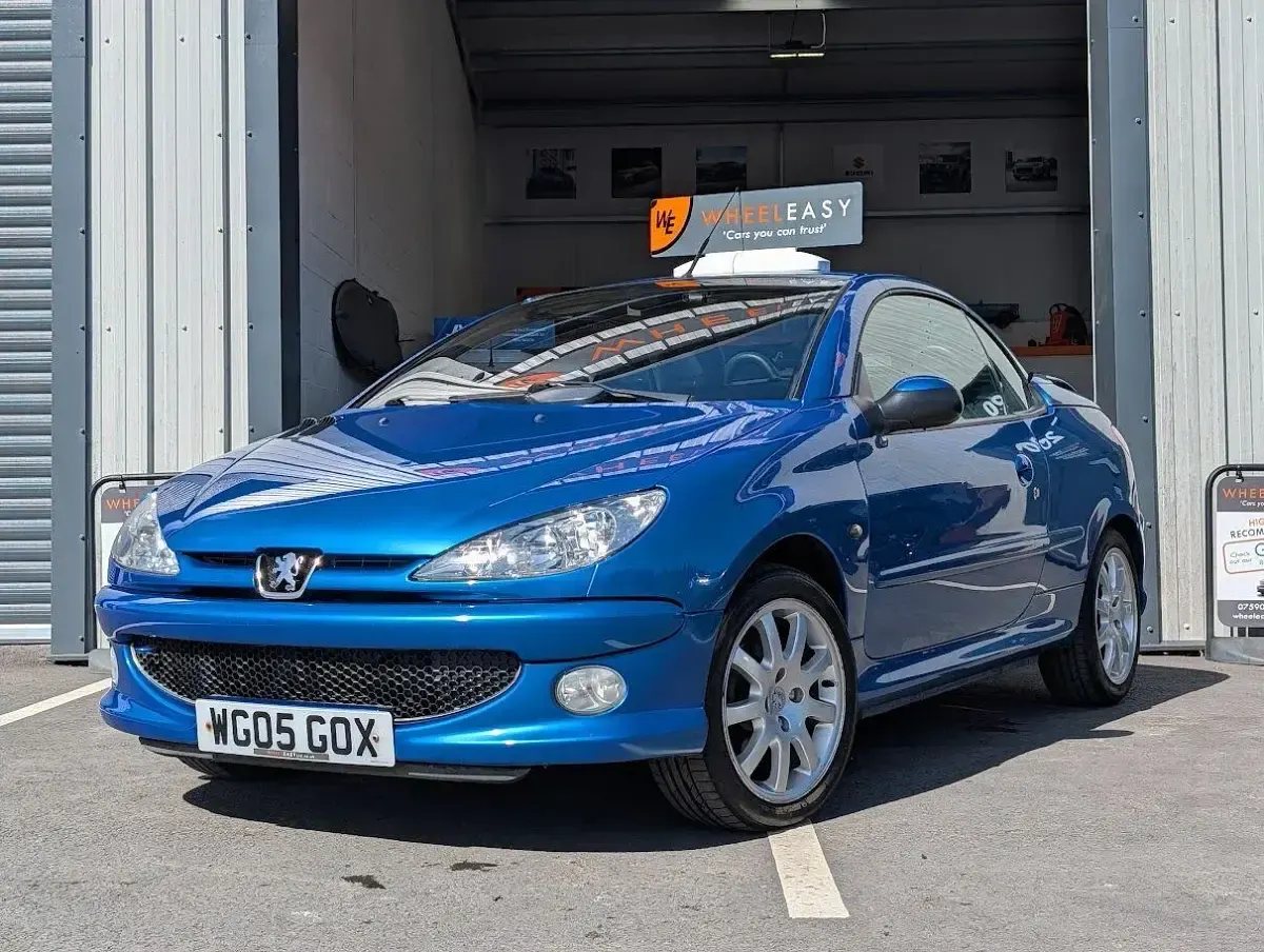 Used Peugeot 206 Allure 2005 Blue Cabriolet