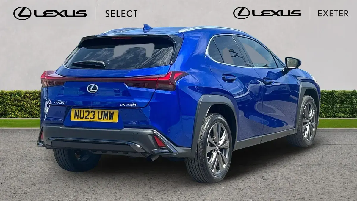 Used Lexus UX Sport Design Packet 184 HP (135 kW) 2023 Azure blue SUV
