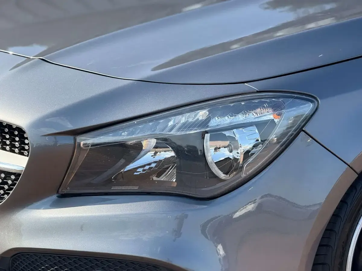 Used Mercedes CLA180 AMG line 120 HP (88 kW) 2019 Grey Coupe
