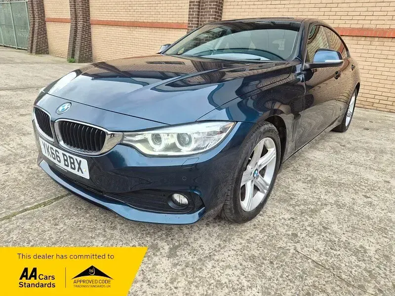 Used BMW 420 2016 Blue Coupe