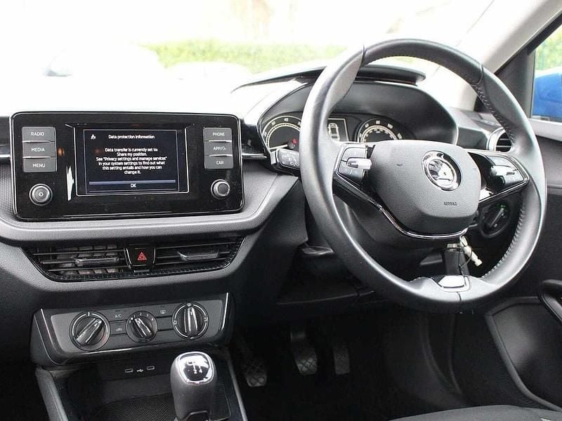 Used Skoda Fabia Comfort 70 HP (51 kW) 2022 Blue Hatchback