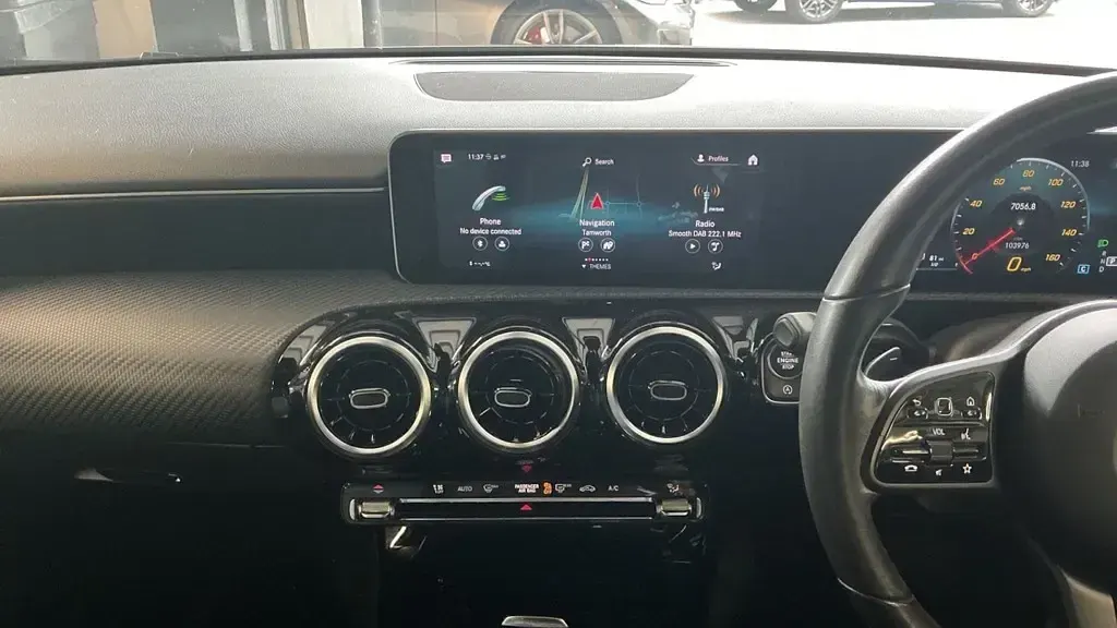 Used Mercedes A180 Executive 114 HP (83 kW) 2019 Black Hatchback