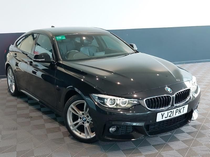 Black Used 2021 BMW 420 M Sport Hatchback | £19,998 (Good price) - Image 1/4