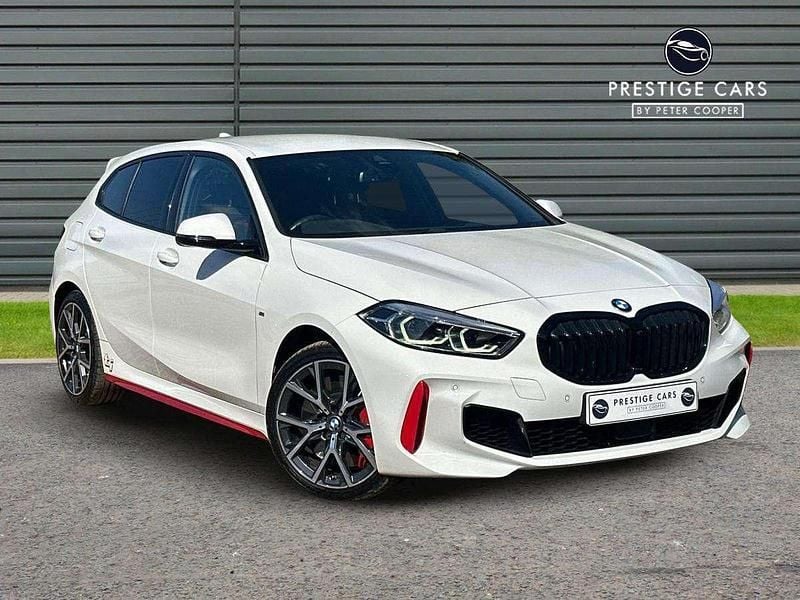 White Used 2022 BMW 128 Comfort Edition Hatchback | £24,491 (Good price) - Image 1/4