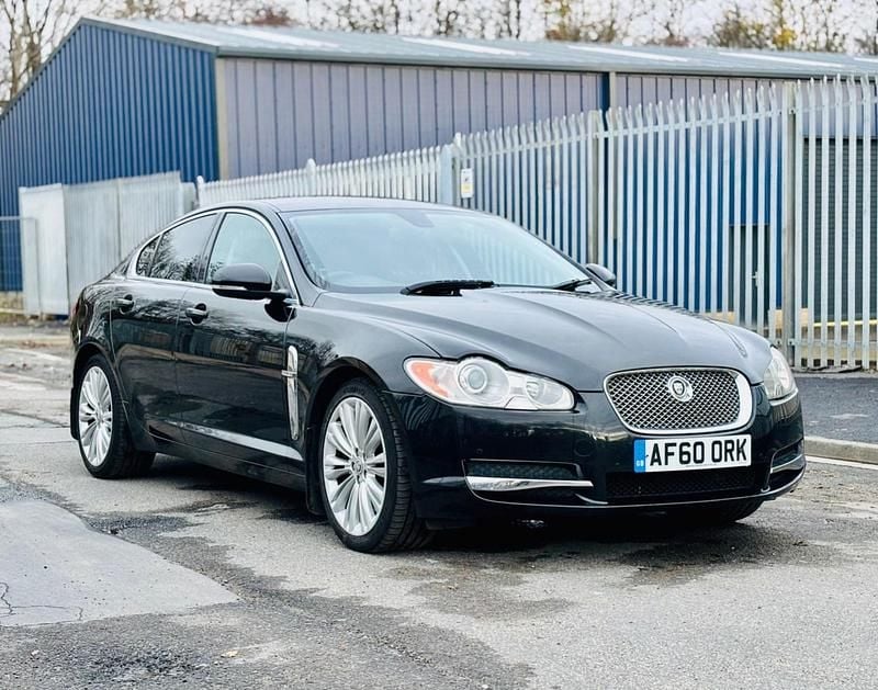 Black Used 2010 Jaguar XF Premium Luxury Sedan | £2,495 (Super price) - Image 1/4