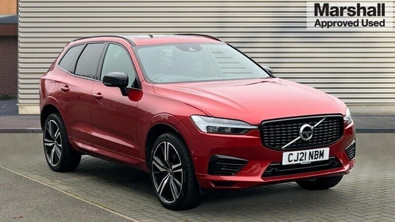 Red Used 2021 Volvo XC60 R-Design Pro SUV | £28,561 (Super price) - Image 1/4