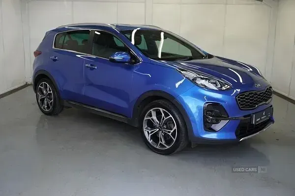 Used Kia Sportage GT-Line 134 HP (98 kW) 2019 Blue SUV