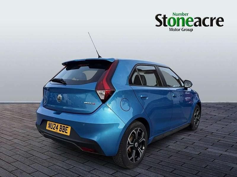 Used MG MG3 Exclusive 106 HP (77 kW) 2024 Blue Hatchback