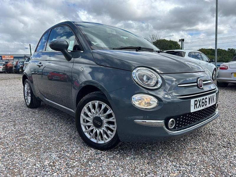 Grey Used 2016 Fiat 500 Lounge Hatchback | £5,495 (A bit pricey) - Image 1/4