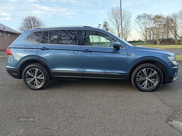 Used VW Tiguan Allspace SE 150 HP (110 kW) 2018 Blue SUV