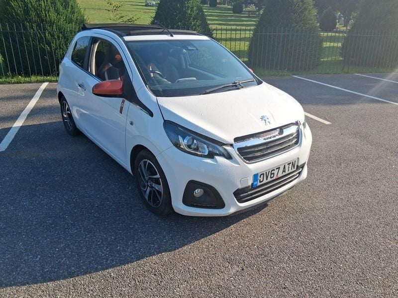 White Used 2017 Peugeot 108 Roland Garros Hatchback | £4,795 - Image 1/4