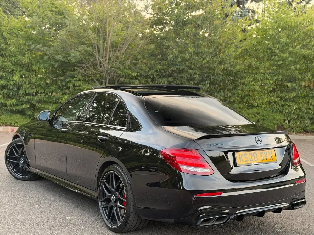 Used Mercedes E63S AMG AMG 2020 Black Sedan