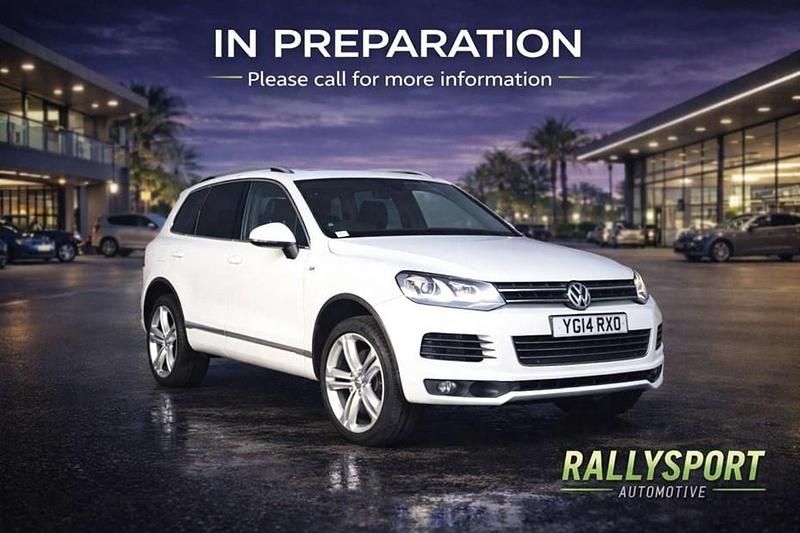 Used VW Touareg R-line 245 HP (180 kW) 2014 White SUV