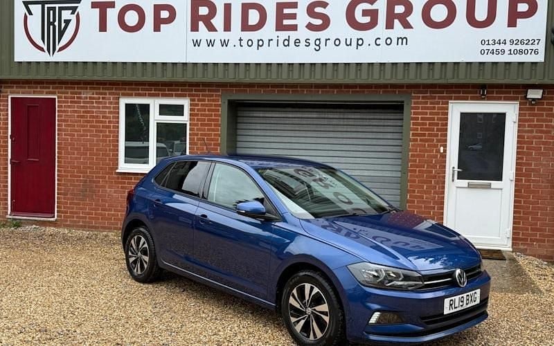 Blue Used 2019 VW Polo SE Hatchback | £11,999 (Fair price) - Image 1/4