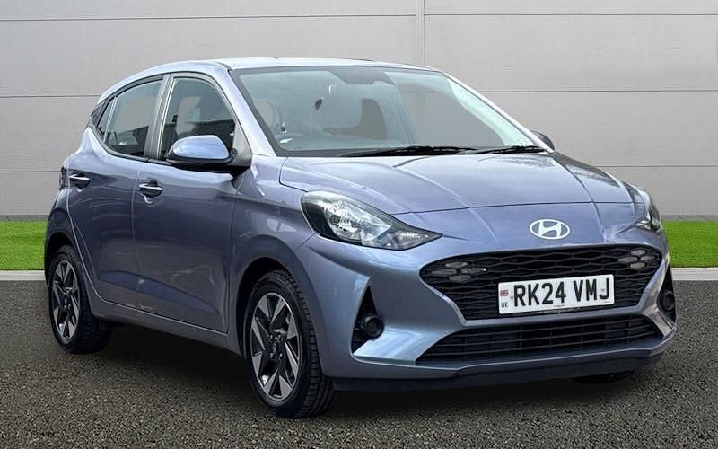 Used Hyundai i10 Advanced 67 HP (49 kW) 2024 Blue Hatchback