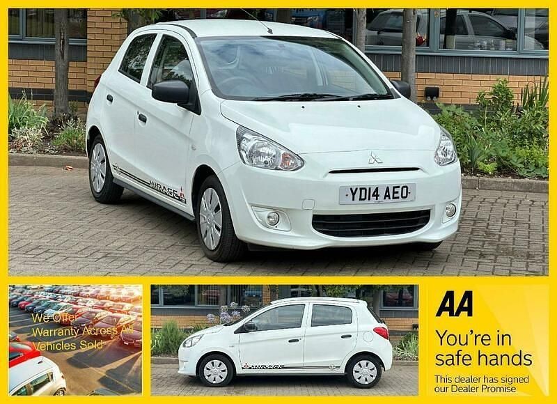 White Used 2014 Mitsubishi Mirage Hatchback | £3,795 (Fair price) - Image 1/4