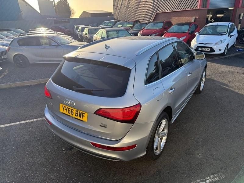 Used Audi Q5 S-line plus 190 HP (139 kW) 2016 Silver SUV