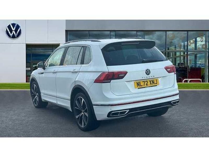 Used VW Tiguan R-line 150 HP (110 kW) 2022 White SUV