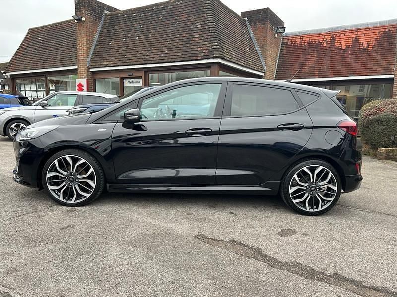 Used Ford Fiesta ST-Line X 100 HP (73 kW) 2022 Black Hatchback