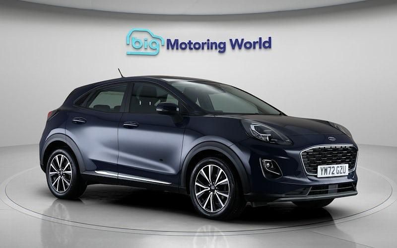 Begagnad Ford Puma Titanium 125 HK (91 kW) 2023 Blå SUV