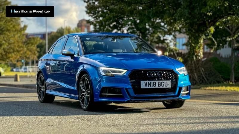 Used Audi S3 Design 310 HP (228 kW) 2018 Blue Sedan
