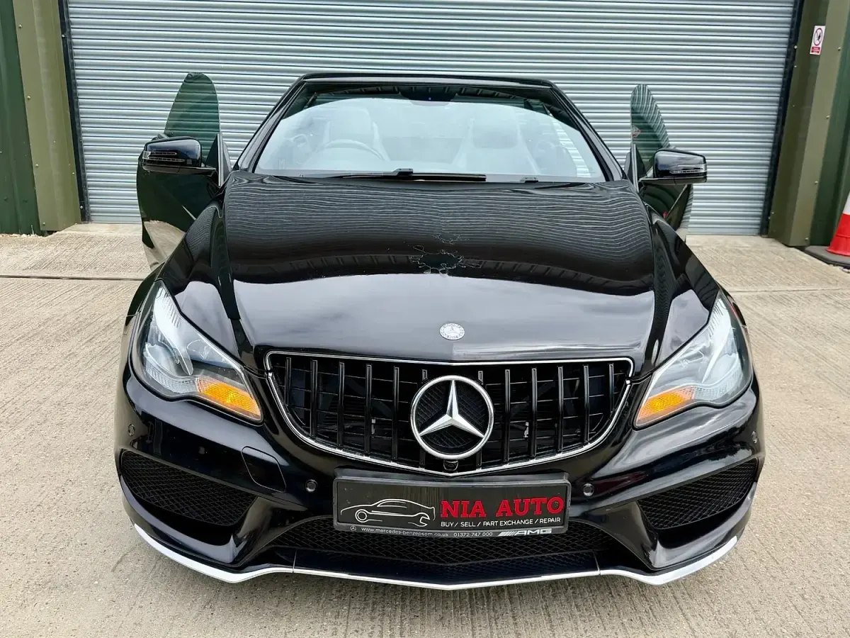 Used Mercedes E200 AMG 2014 Black Cabriolet
