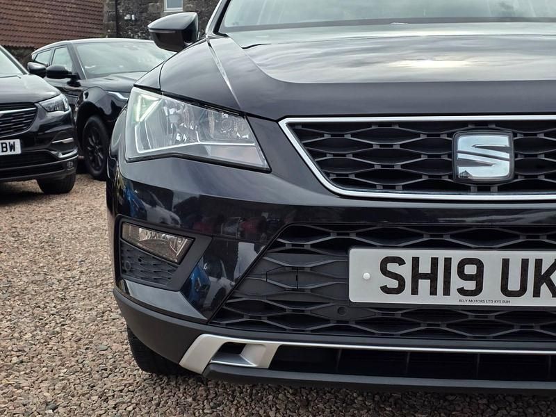 Begagnad Seat Ateca Ecomotive 115 HK (84 kW) 2019 Svart SUV