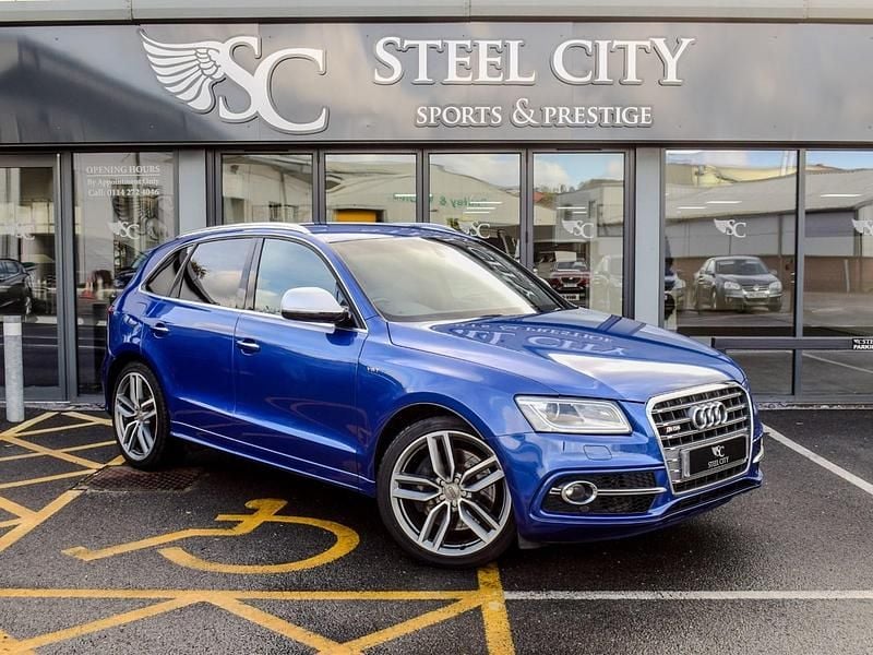 Blue Used 2015 Audi SQ5 Design SUV | £17,990 (Fair price) - Image 1/3