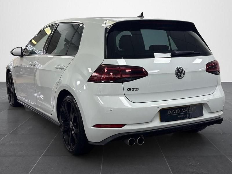 Used VW Golf VII GTD 2018 White Hatchback