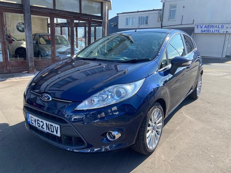 Blue Used 2012 Ford Fiesta Titanium Hatchback | £4,295 (Fair price) - Image 1/3