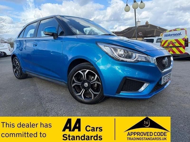 Used MG MG3 Exclusive 106 HP (77 kW) 2022 Blue Hatchback