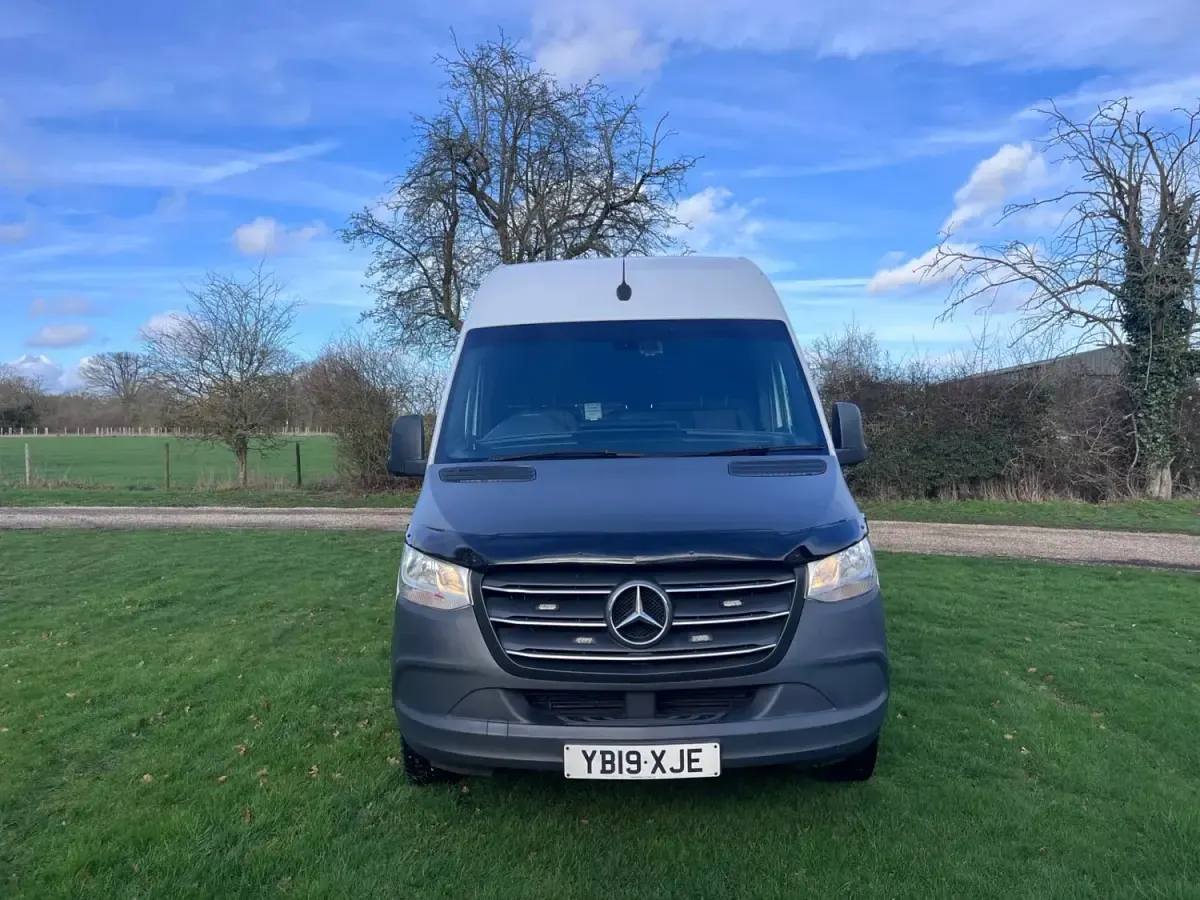 Begagnad Mercedes Sprinter 2019 Vit Van