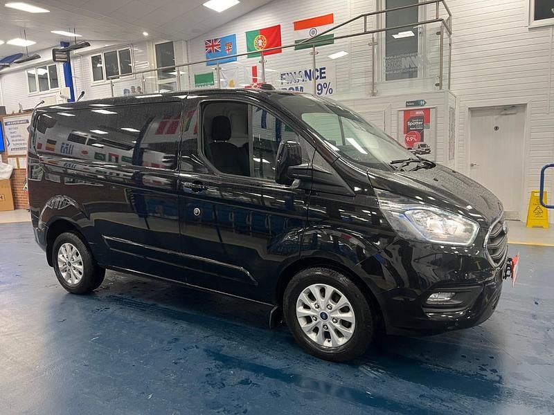 Used Ford Transit Custom Limited 130 HP (95 kW) 2021 Black Van