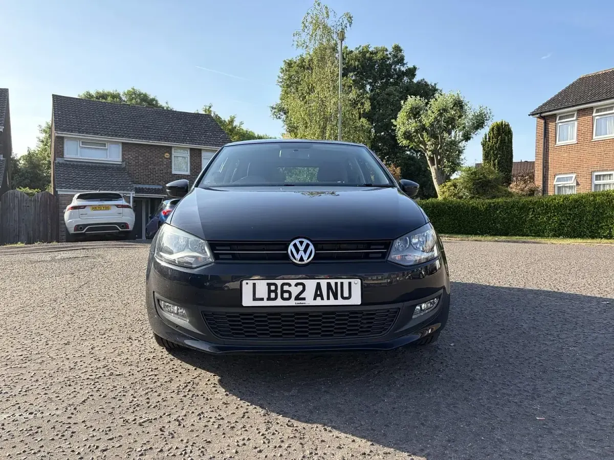 Used VW Polo Match 85 HP (62 kW) 2012 Black Hatchback