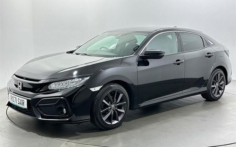 Used Honda Civic SR 126 HP (92 kW) 2021 Black Hatchback