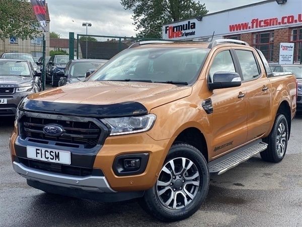Orange Used 2022 Ford Ranger Wildtrack Pickup | £25,990 (Super price) - Image 1/4