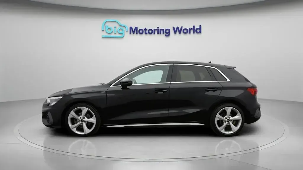 Used Audi A3 Sportback S-Line 110 HP (80 kW) 2021 Black Hatchback
